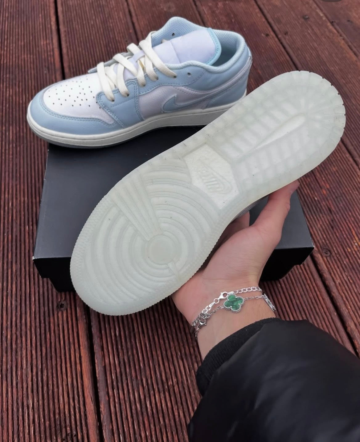 Jordan 1 Low Glass