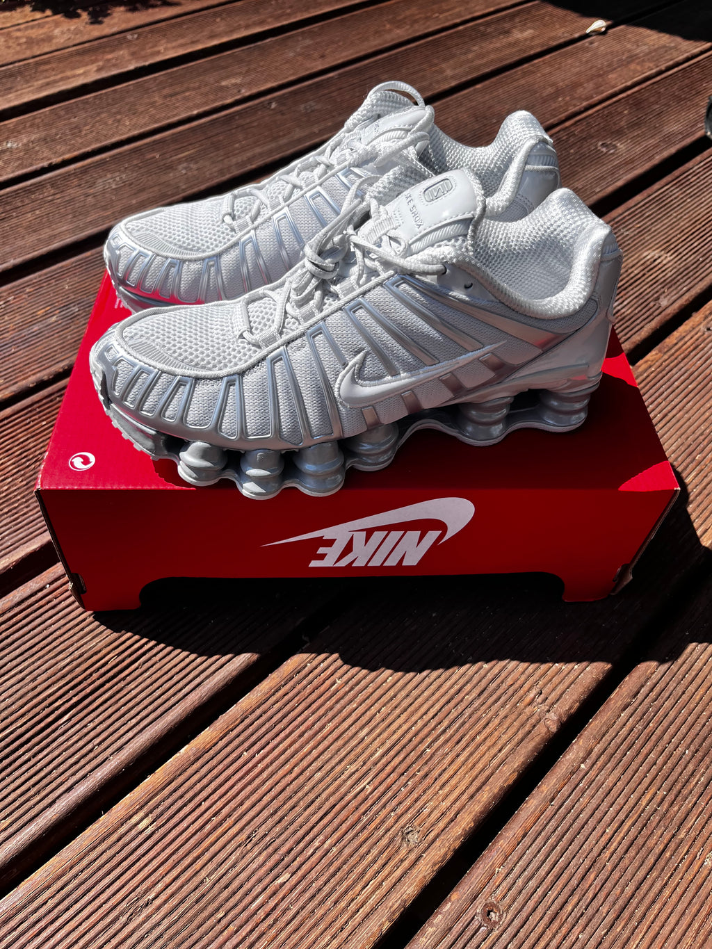 Nike Shox Grey