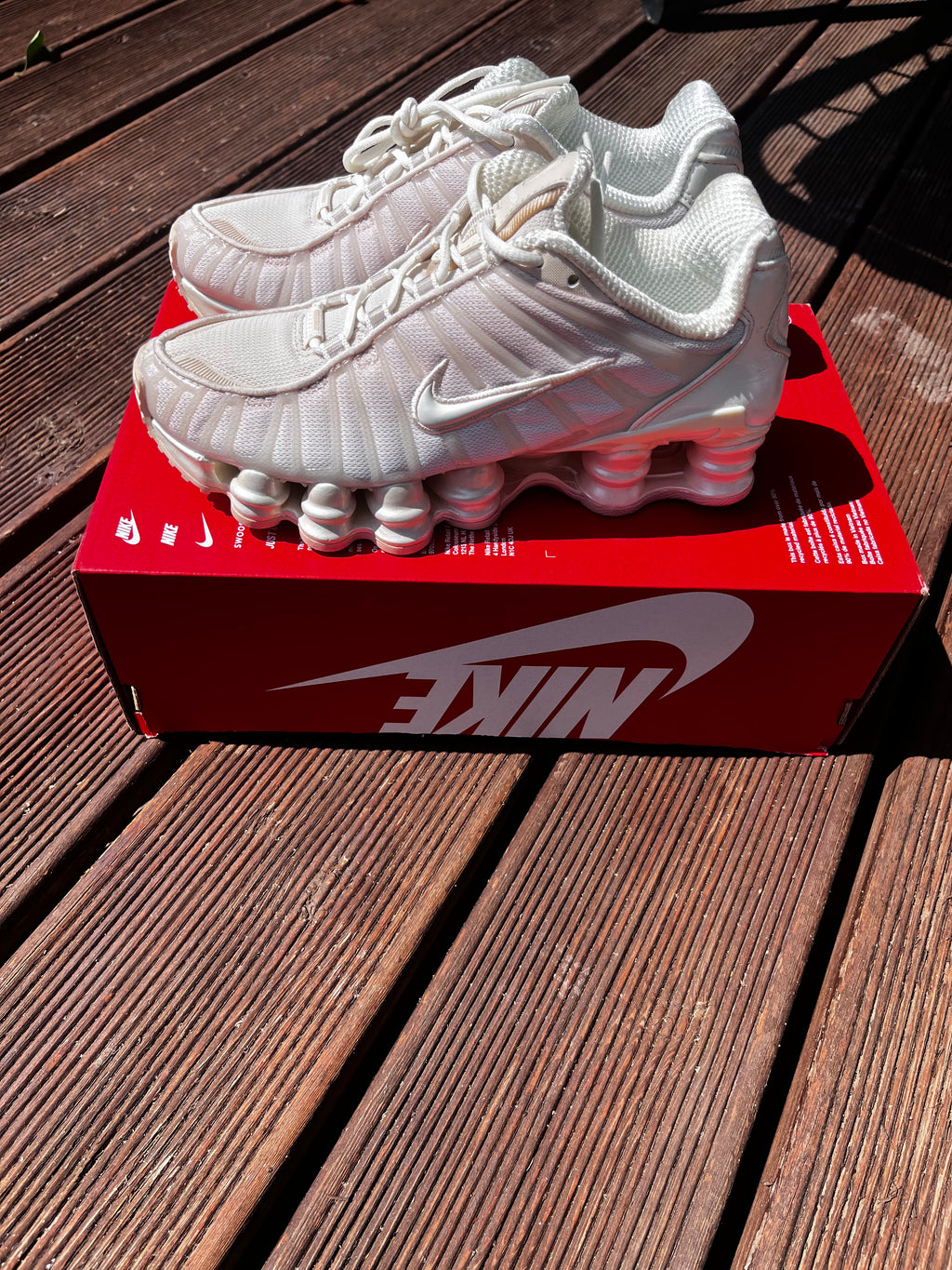 Nike Shox Cream