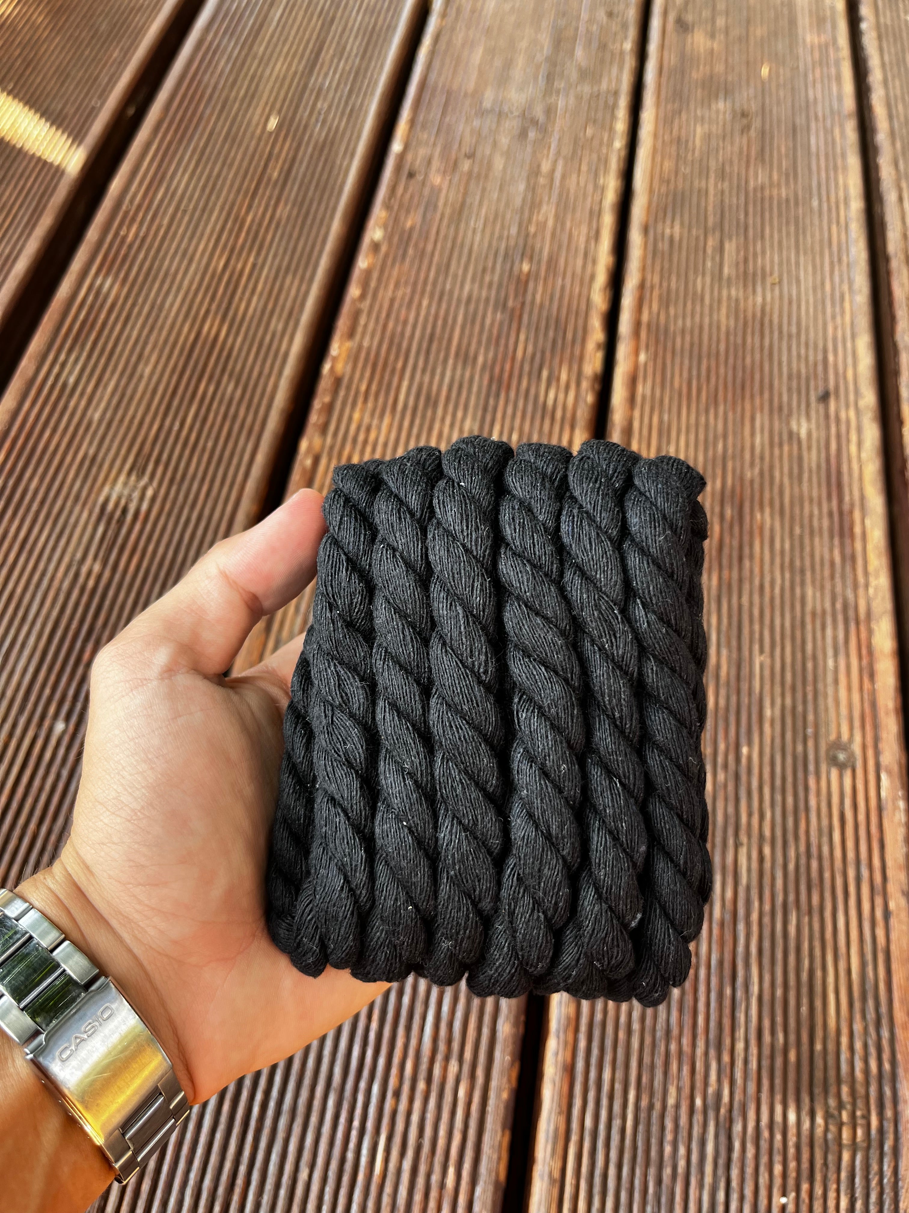 Rope Lace Fekete