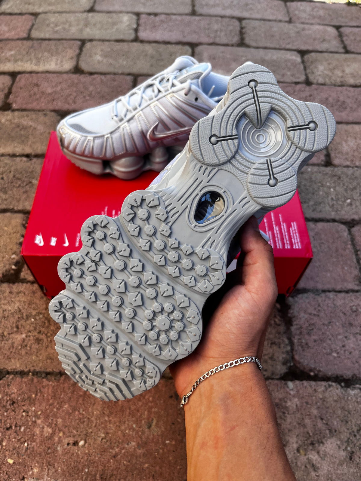 Nike Metallic Silver Shox