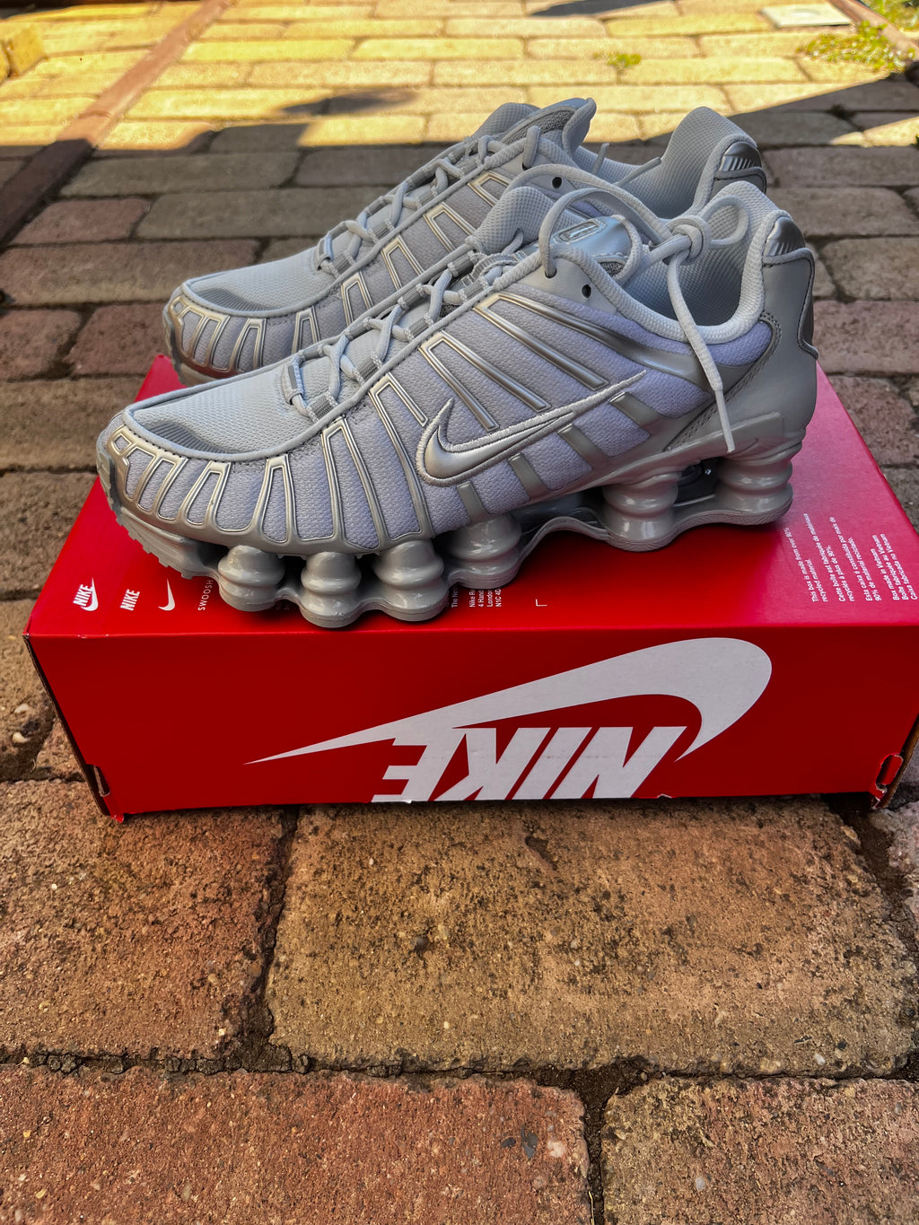 Nike Metallic Silver Shox