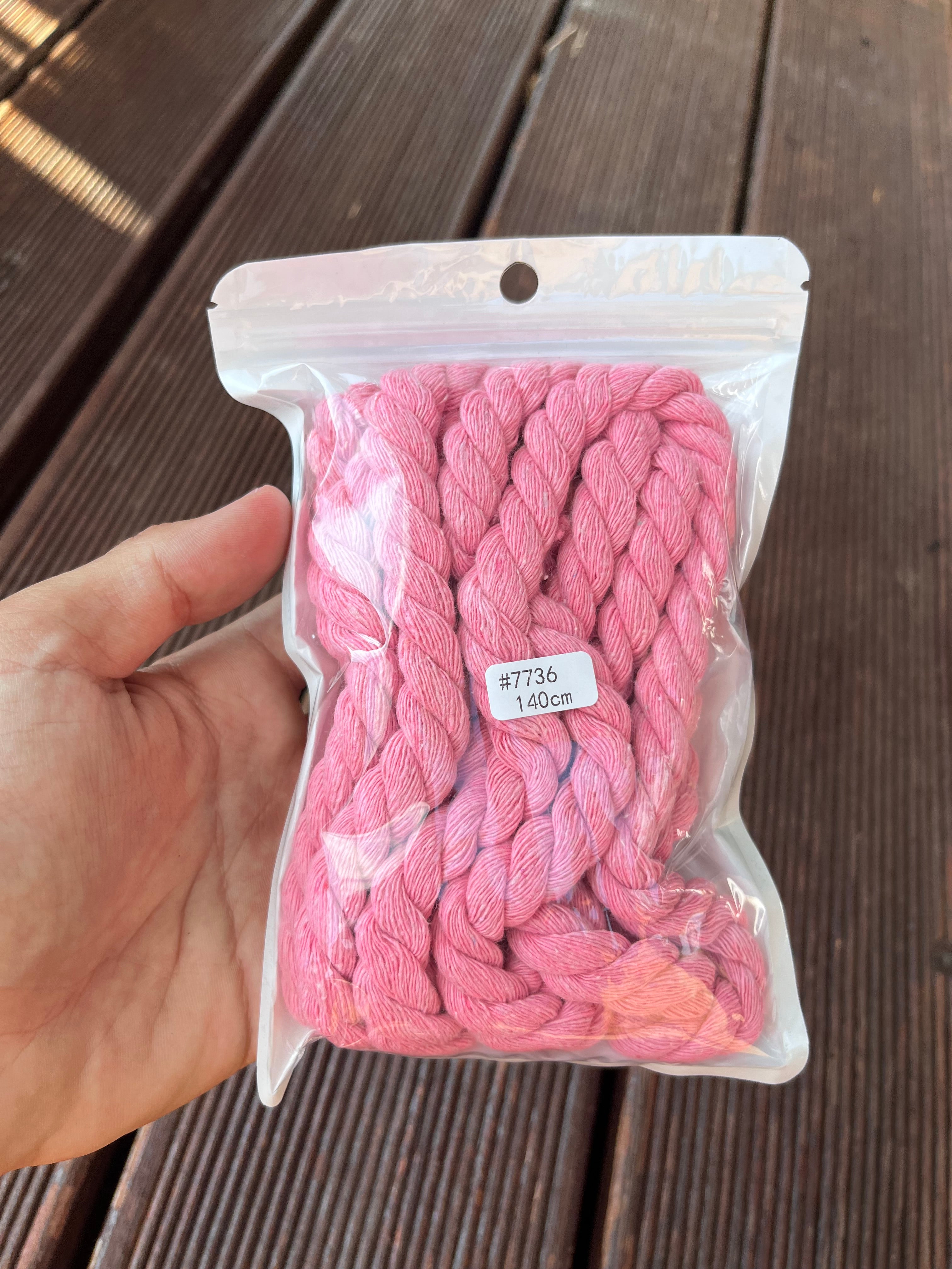 Rope Lace Rózsaszín