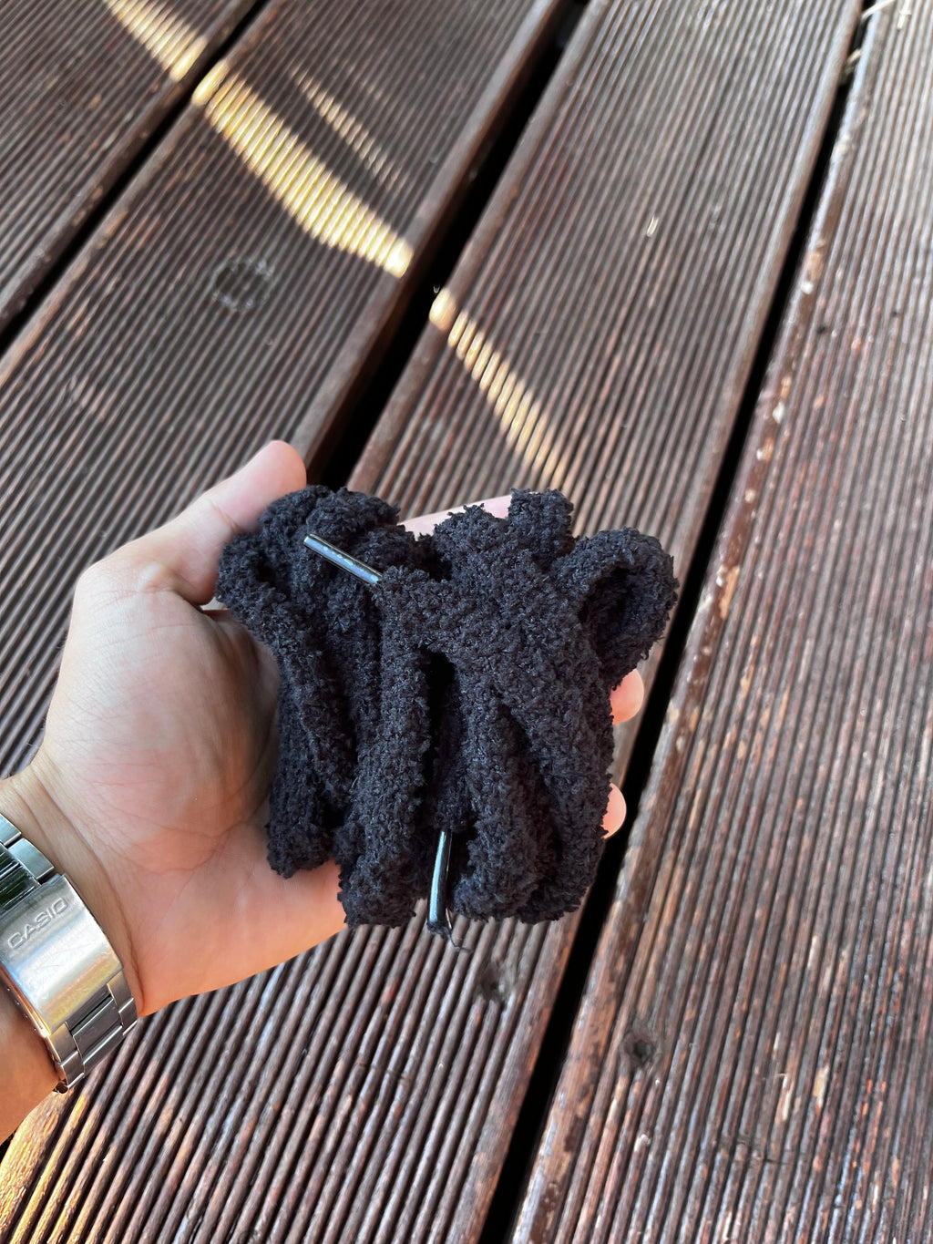 Chimney Cake Lace Fekete
