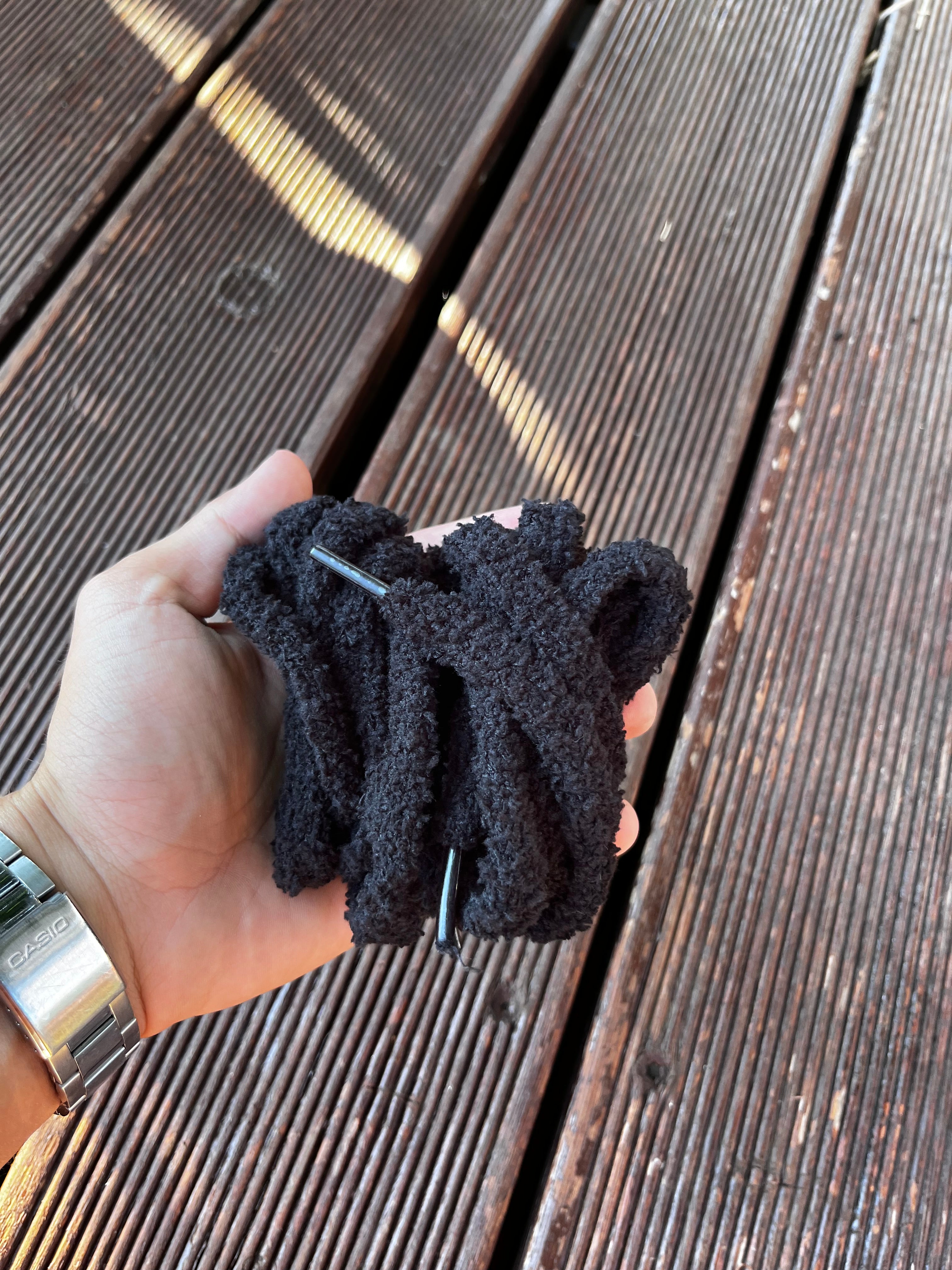 Chimney Cake Lace Fekete