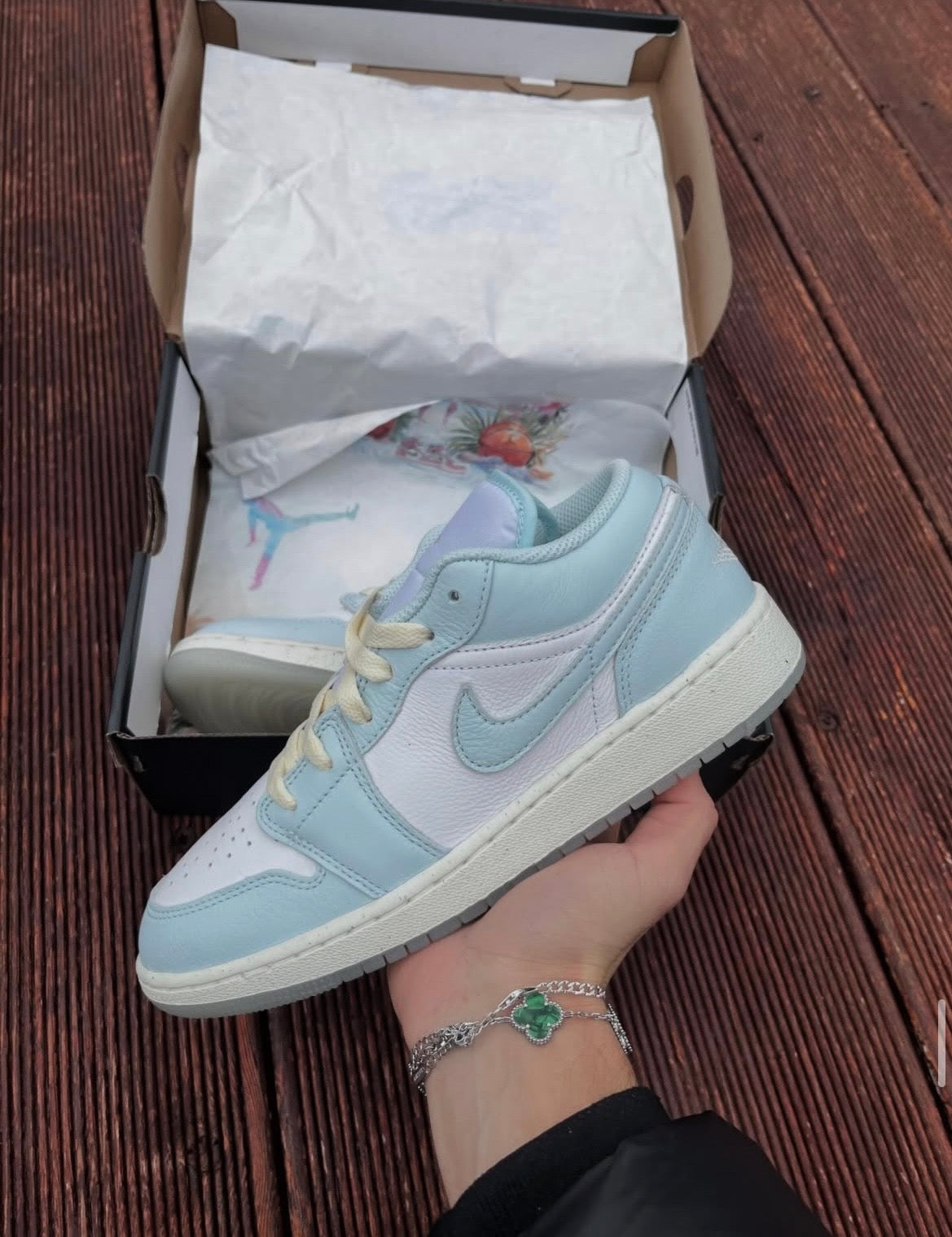Jordan 1 Low Glass